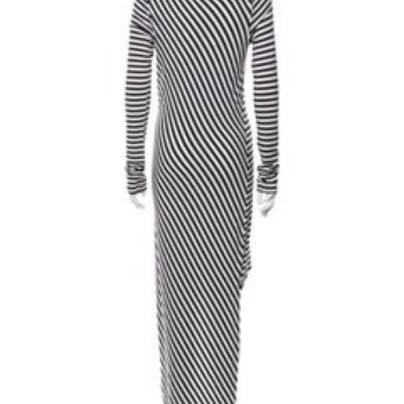 ELIZABETH AND JAMES Striped Long Dress Size: M - Picture 3 of 3